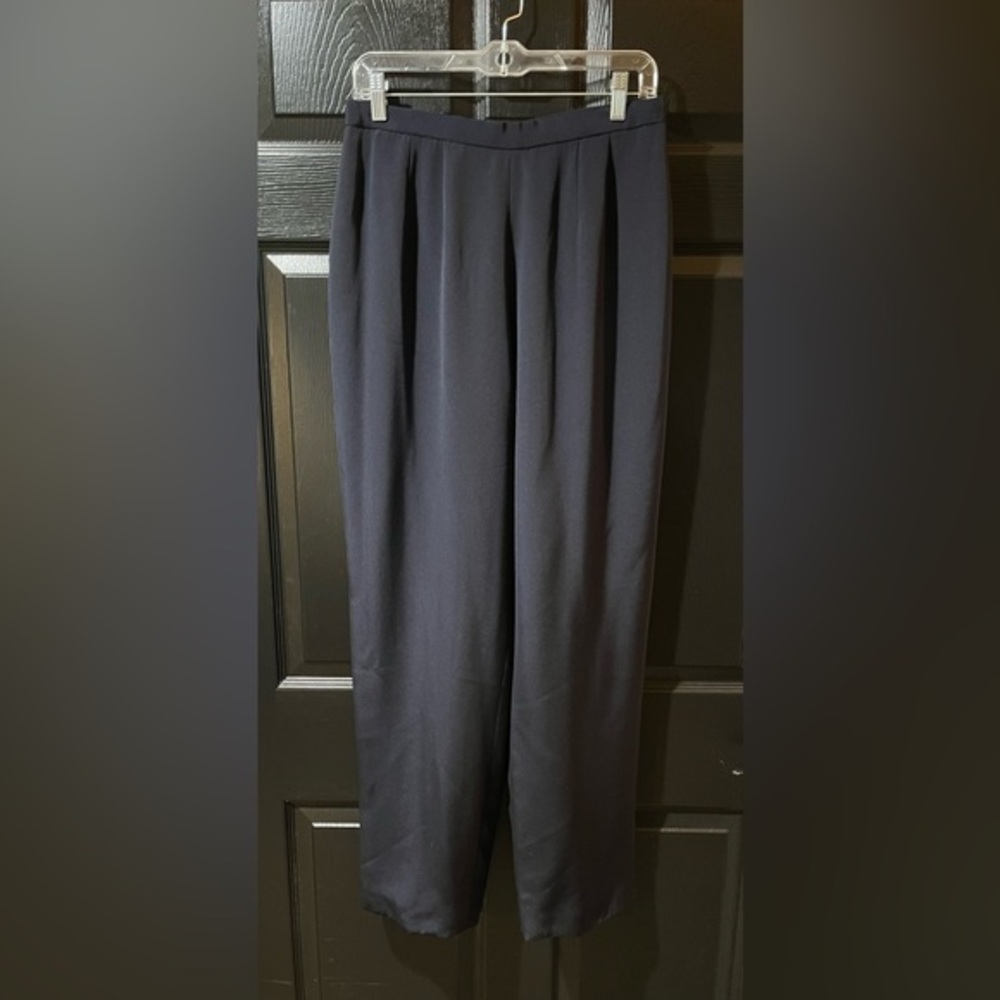 Carolina Herrera Silk Trousers